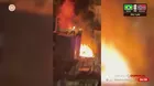 Magdalena del Mar: incendio destruye solar en el jirón Ayacucho