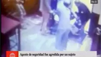 Agente termin&oacute; con el brazo adolorido