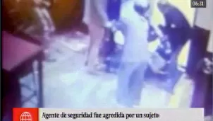 Agente termin&oacute; con el brazo adolorido