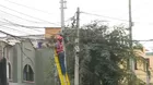 Municipalidad de Magdalena retiró 94 mil metros de cables aéreos en desuso