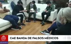 Magdalena: Policía desarticuló a banda de falsos médicos en spa clandestino - Noticias de boletos-falsos
