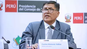 El ministro del Interior, Carlos Malaver, señaló que el paro de transportistas fue parcial en la capital. / Video: Canal N