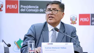 El ministro del Interior, Carlos Malaver, señaló que el paro de transportistas fue parcial en la capital. / Video: Canal N