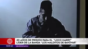 Líder de 'Los malditos de Bayóvar'. América Noticias