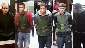 Integrantes de &lsquo;Los malditos del tren de Aragua&rsquo;. Foto: Poder Judicial