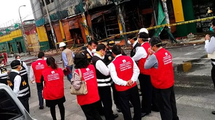 Piden que se formalice denuncia penal. Foto: Minjus Piden que se formalice denuncia penal. Foto: Minjus