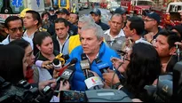 Luis Castañeda, alcalde de Lima. Foto: Andina