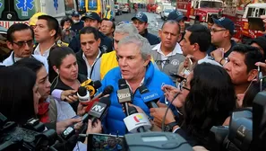 Luis Castañeda, alcalde de Lima. Foto: Andina