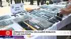 Las Malvinas: Policía realizó operativo contra celulares robados