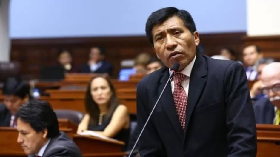 Mamani fue denunciado por una trabajadora de Latam tocamientos indebidos. Foto: Congreso