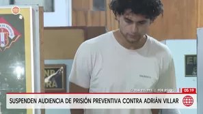 Mañana deciden prisión preventiva contra Adrián Villar. Foto y video: América Noticias