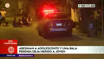 Asesinato en Manchay. Foto y video: América Noticias