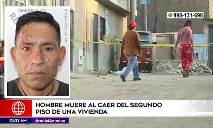 Manchay: Hombre muere al caer del segundo piso de una vivienda