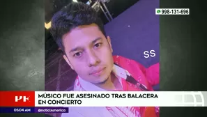 Asesinato en concierto de Manchay. Foto y video: América Noticias