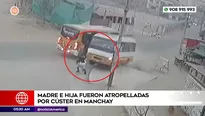 Accidente de tránsito en Manchay. Foto y video: América Noticias