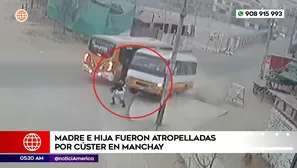 Accidente de tránsito en Manchay. Foto y video: América Noticias