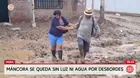 Máncora: Huaicos y lluvias torrenciales dejan casas inundadas