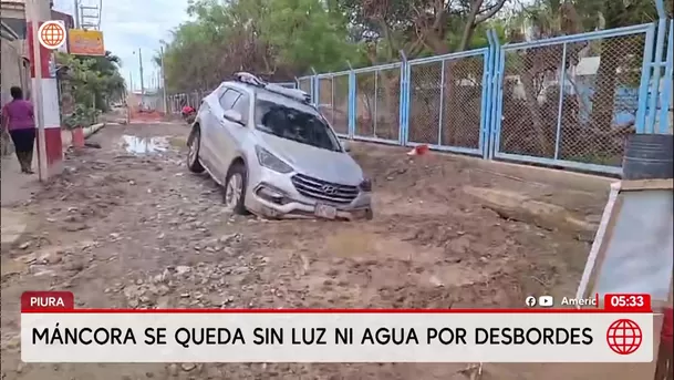 Máncora: Huaicos y lluvias torrenciales dejan casas inundadas. Foto: América Noticias