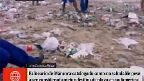 Playa Máncora. América Noticias