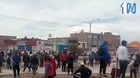 Puno: Manifestantes cerca al aeropuerto de Juliaca 