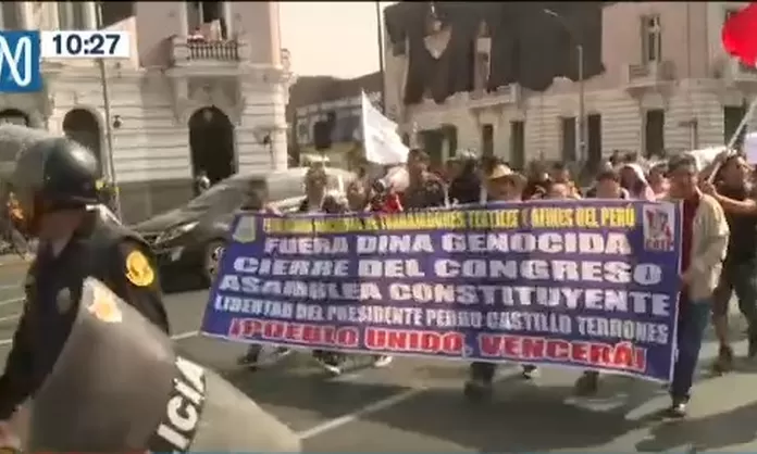 Manifestaciones En Lima Así Se Desarrollan Las Movilizaciones En La Capital 5281