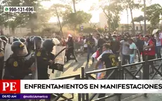 Manifestaciones en Lima: Todos los videos de las movilizaciones en la capital - Noticias de protestas-conflictos-sociales
