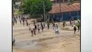 Puerto Maldonado: Manifestantes atacaron a ciudadanos