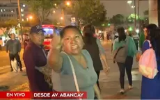 Manifestantes a favor de Castillo agreden a equipo de prensa de América Noticias  - Noticias de anthony aranda