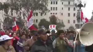 Colectivos sociales, gremios y estudiantes protestan en Lima por cambios políticos y piden salida de José Jerí. Video: Canal N