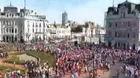 Centro de Lima: manifestantes contra el Gobierno se enfrentan con la Policía