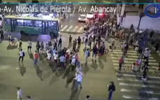 Manifestantes se desplazan por las calles del Centro de Lima - Noticias de municipalidad-lima