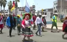 Manifestantes se desplazan por distrito de San Martín de Porres - Noticias de Gianella Marquina