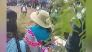 Pobladores de Jorge Basadre y Candarave cerraron la compuerta del canal de agua que abastece a Ilo. Protestan contra la decisión del presidente José María Balcázar de observar el Proyecto de Ley 11658 sobre límites territoriales. Video: Canal N