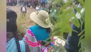 Pobladores de Jorge Basadre y Candarave cerraron la compuerta del canal de agua que abastece a Ilo. Protestan contra la decisión del presidente José María Balcázar de observar el Proyecto de Ley 11658 sobre límites territoriales. Video: Canal N