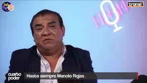 El comediante Manolo Rojas desarrolló una carrera en televisión, radio y circo que lo convirtió en una figura reconocida del humor en el Perú. Video: Cuarto Poder
