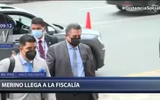 Manuel Merino declara ante la Fiscalía por caso Inti y Brian - Noticias de brian-rullan