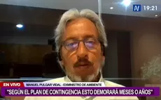 Manuel Pulgar-Vidal: "Repsol ha sido negligente y ha mostrado una gran incompetencia” - Noticias de manuel-lozada-morales