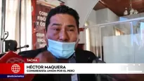 Héctor Maquera, congresista. América Noticias