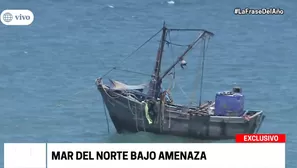 Pesca de arrastre amenaza a los pescadores artesanales. Foto: captura de TV