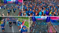 Maratón Movistar Lima 42k reunió a más de 14000 corredores.