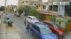San Miguel: "marcas" encañonan a chofer de minivan durante asalto
