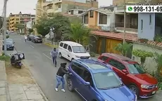 San Miguel: "marcas" encañonan a chofer de minivan durante asalto - Noticias de encanonan