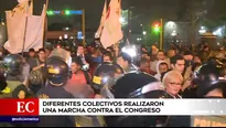 Movilización en el Cercado de Lima.