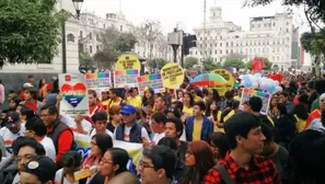 MML no está de acuerdo con que usen la Plaza San Martín para la Marcha del Orgullo LGBTI. Foto: El Comercio.