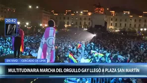 Se realizó en Lima la 18° Marcha del Orgullo LGBTI