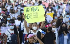 Marchas e indignación por caso de niña de Chiclayo - Noticias de marcha