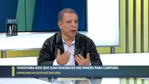 Marco Arana opinó sobre las declaraciones de Jaime Yoshiyama. Foto: captura de TV