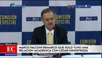 Marco Falconí, miembro electo de la JNJ. América Noticias