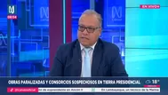 Marco Montoya: hospital de Chalhuanca solo tiene 1% de avance
