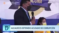 Marcona: Alcalde es detenido acusado de corrupción